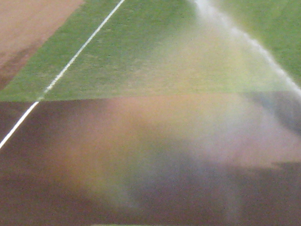 003　グラウンド整備の虹
