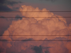 ９月１６日　夕日