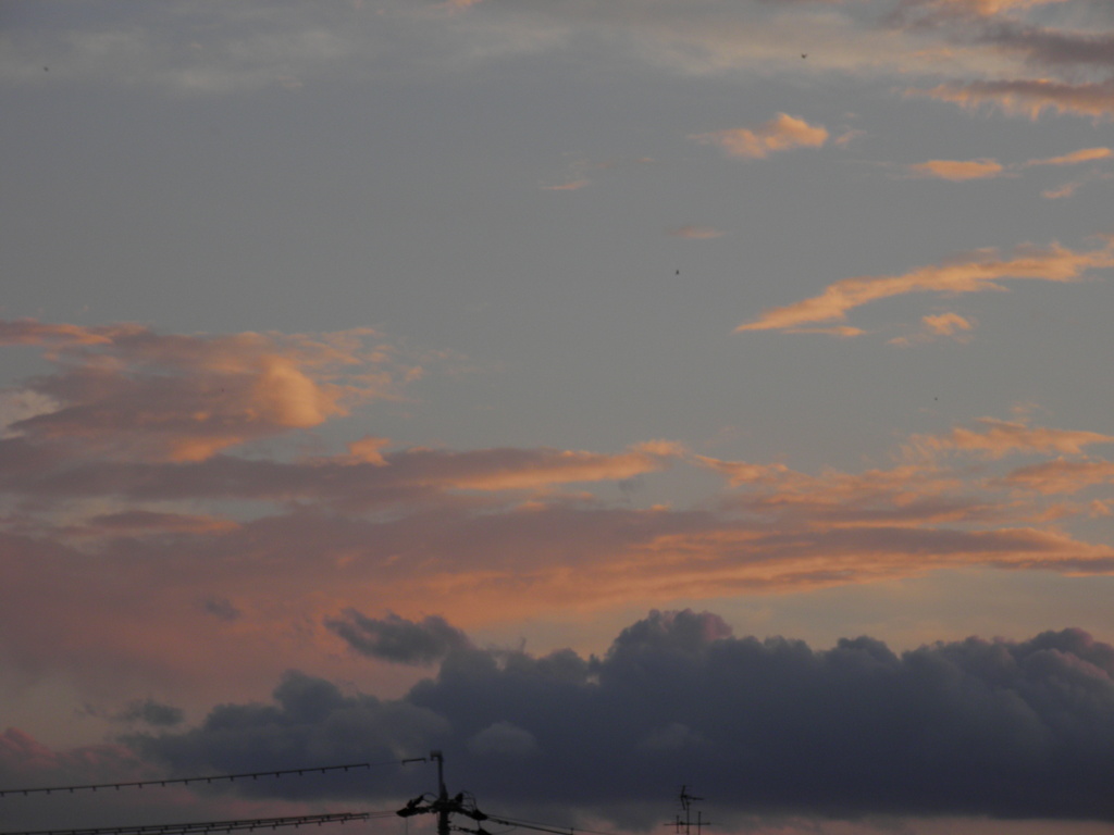 ９月１６日　夕日