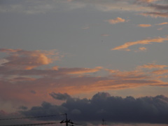 ９月１６日　夕日