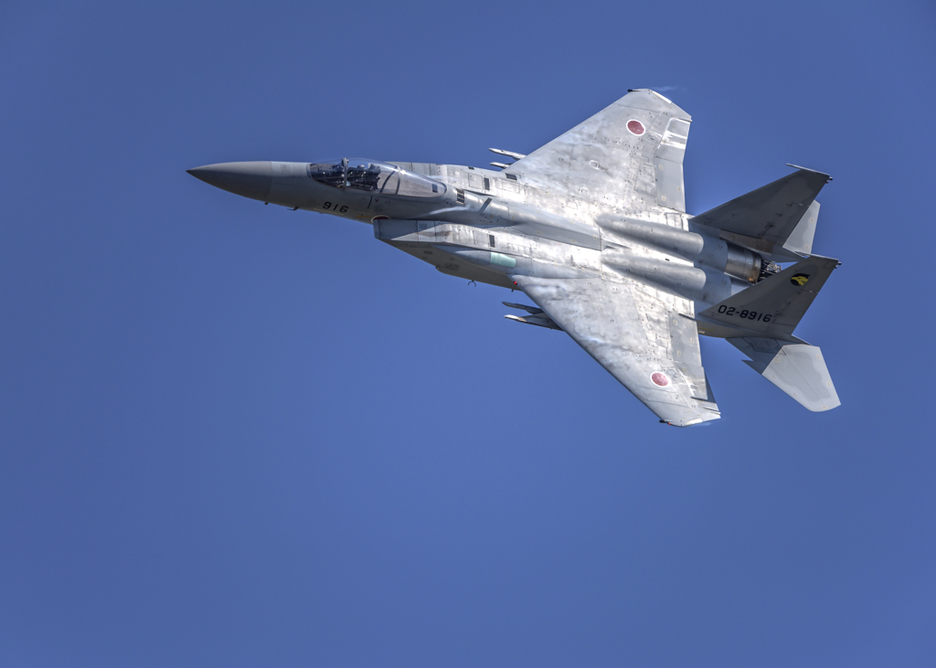 小松基地-予行-F-15
