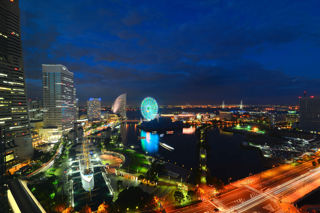 みなとみらい夜景