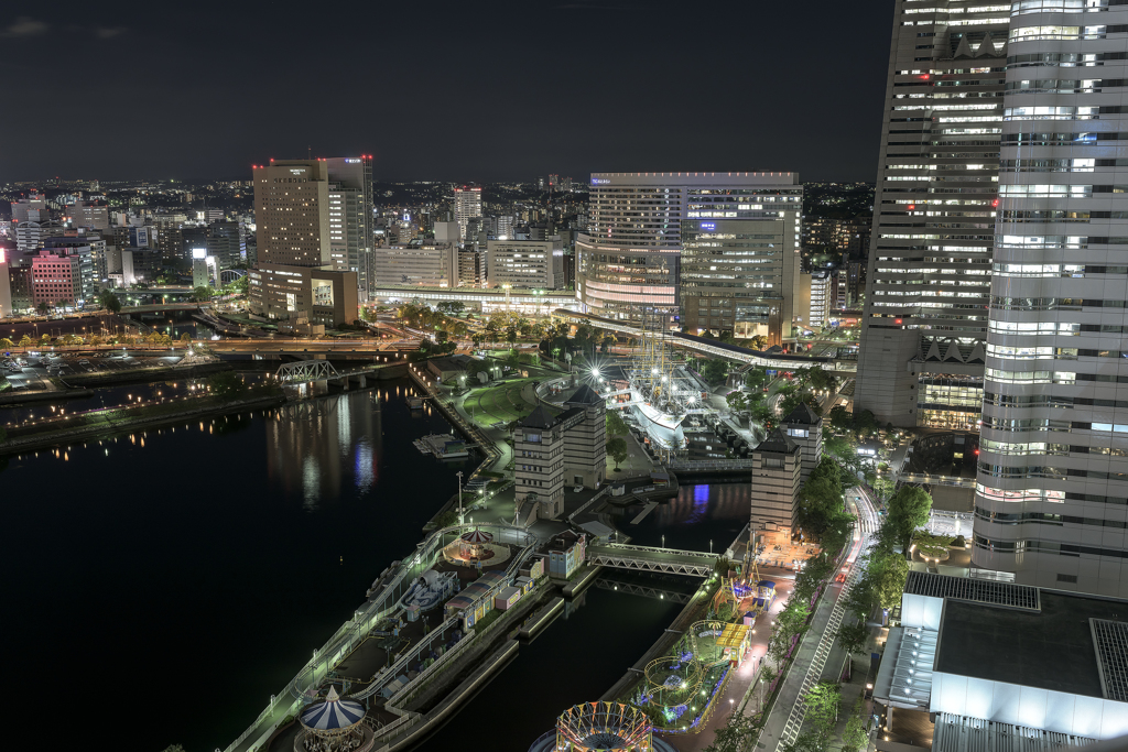 みなとみらい　夜景