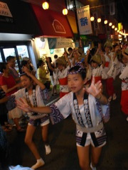 経堂祭2010の阿波踊り2