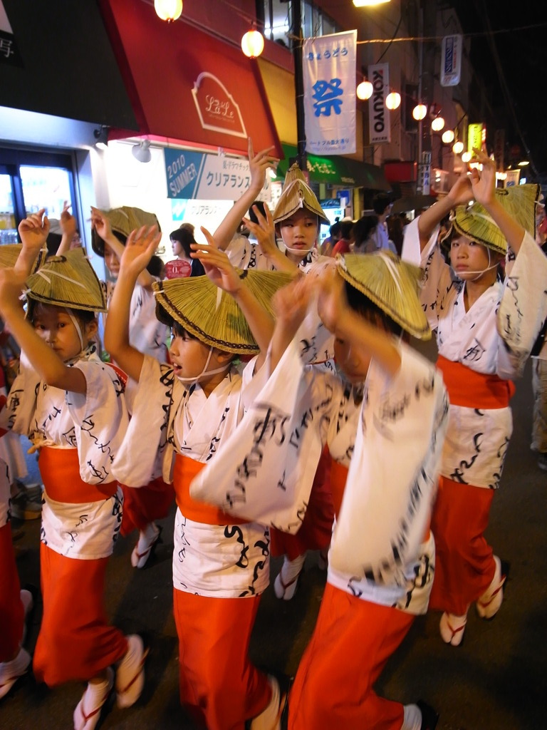 経堂祭2010の阿波踊り3