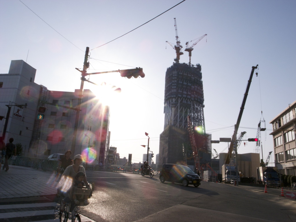 建設初期の東京スカイツリー3