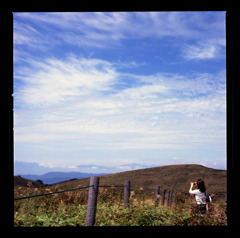 車山高原の空