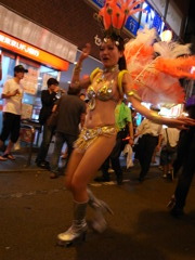 経堂祭2010のサンバ