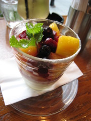 大阪のカフェで
