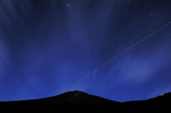 富士山とISS