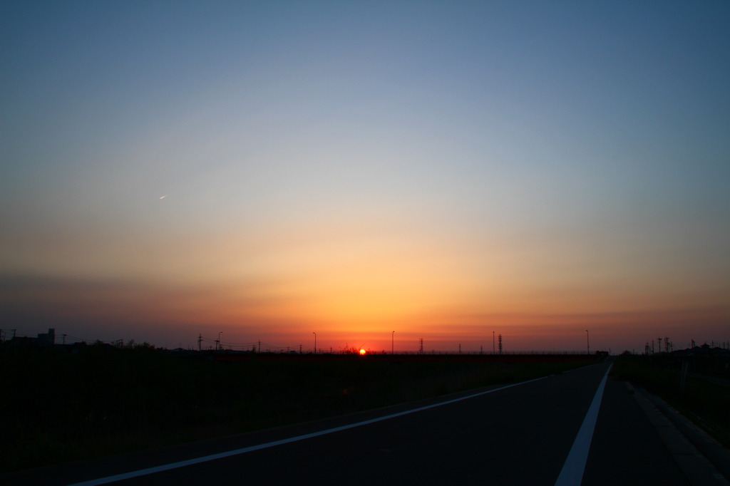 夕焼け
