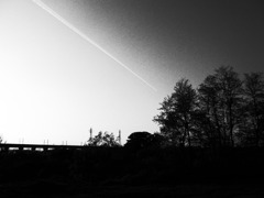 飛行機雲２