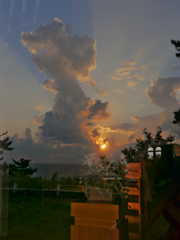 夕陽のチャペルで