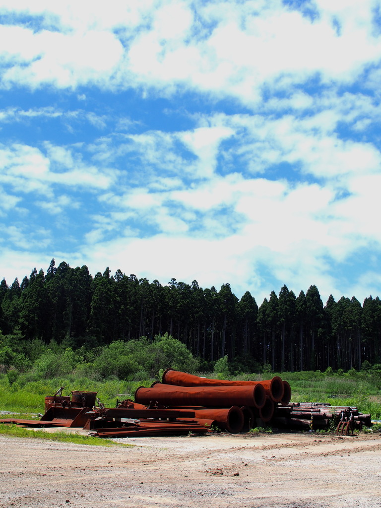 鉄錆と空