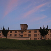 夕暮れの官舎