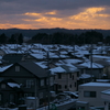 初冠雪の町