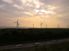 勝平夕景