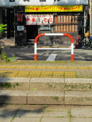ラーメン屋への道