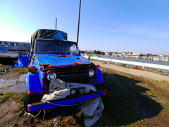 Blue Vehicle