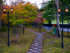 秋の美術館