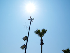 太陽と空