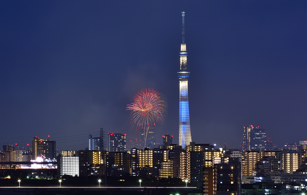 隅田川花火大会2016