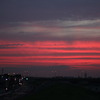 今日の夕焼け