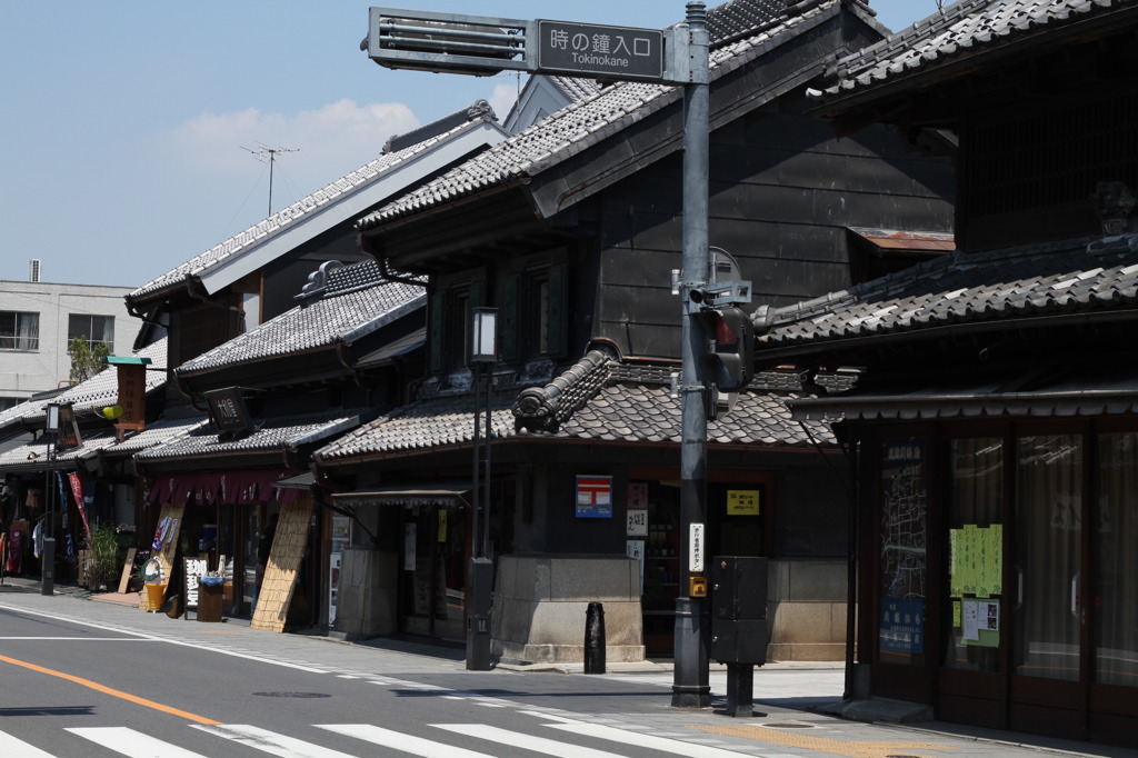 川越の町並み