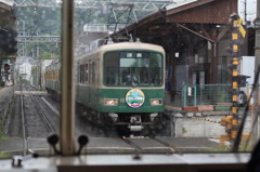 雨の江ノ電