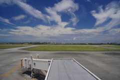 最終日の青空