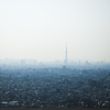 霞む東京