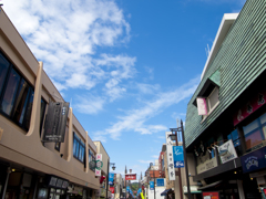 小町通りの空
