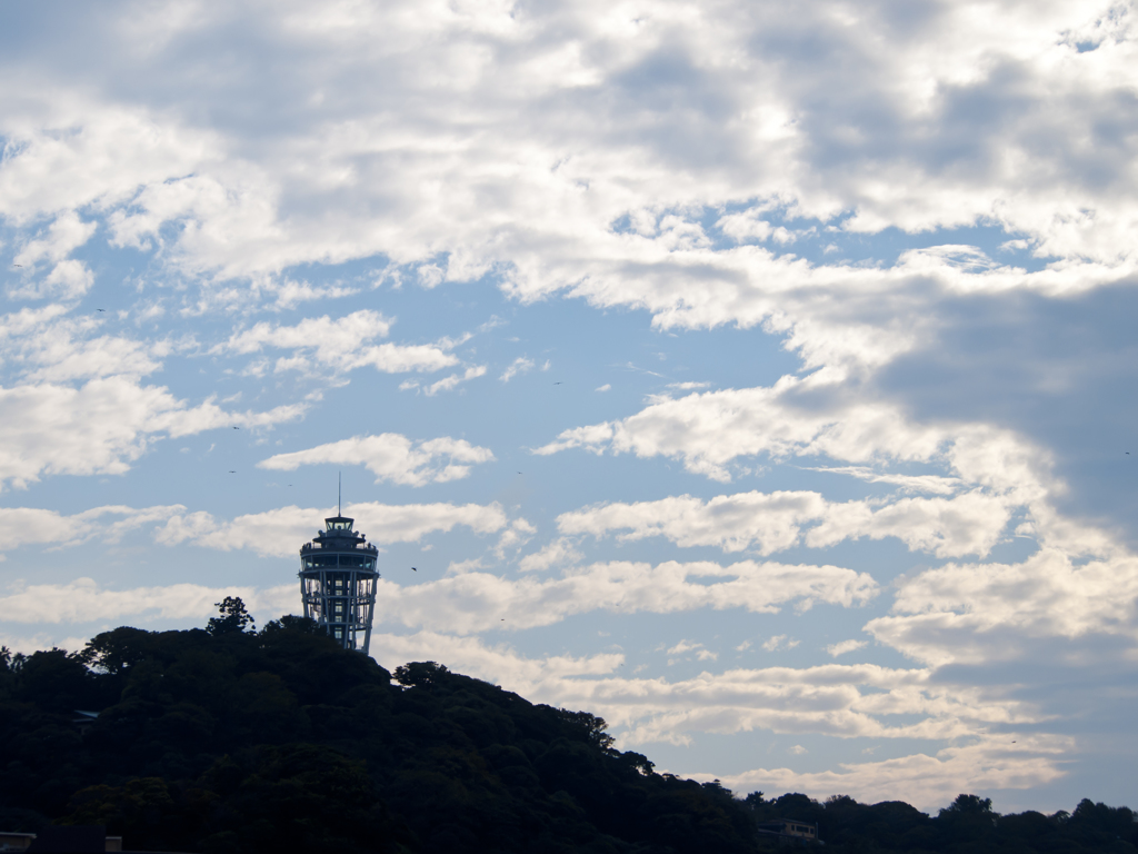 江ノ島の雲