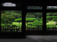 緑の庭