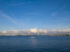 青い空、青い海