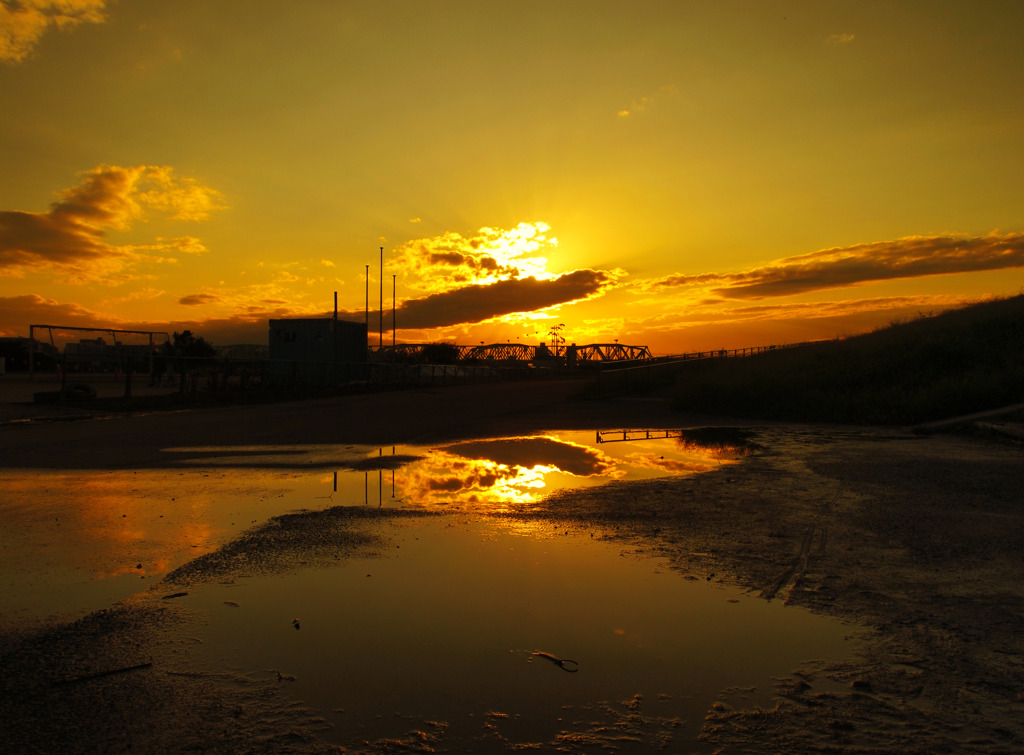 もう一つの夕焼け