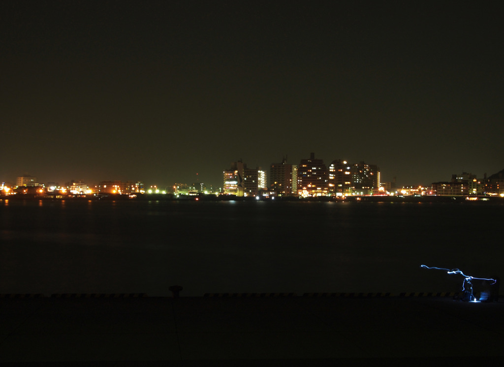 夜景釣り