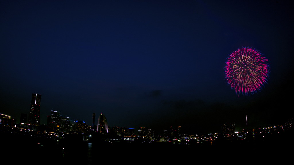 Minatomirai & Fireworks