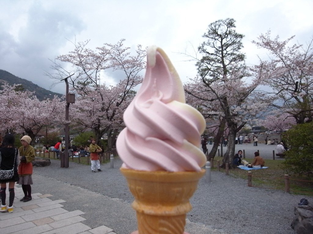 桜アイス