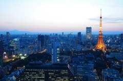 富士山と東京タワー