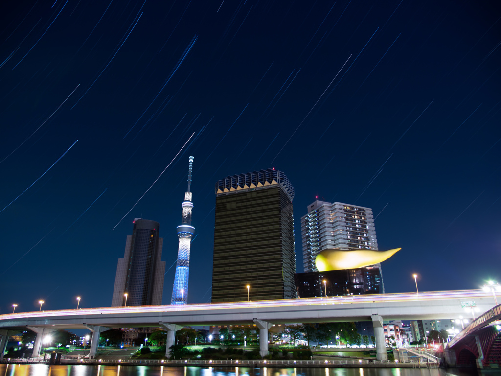 星の軌跡