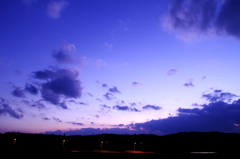 青い空