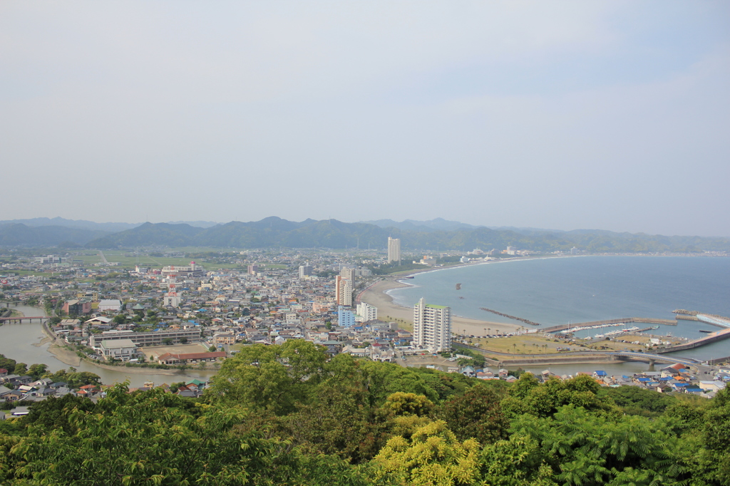 鴨川の街並み