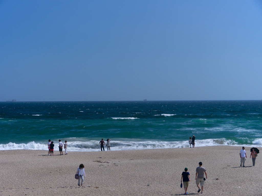 終夏の海岸