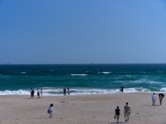 終夏の海岸