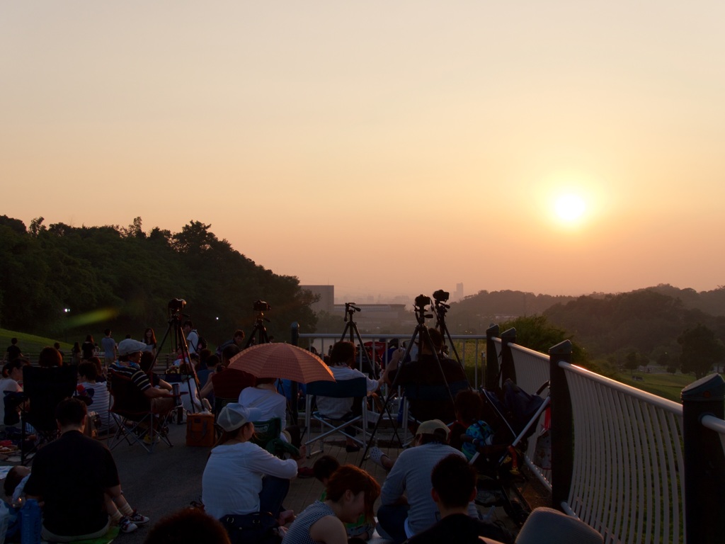 花火大会の待ち時間