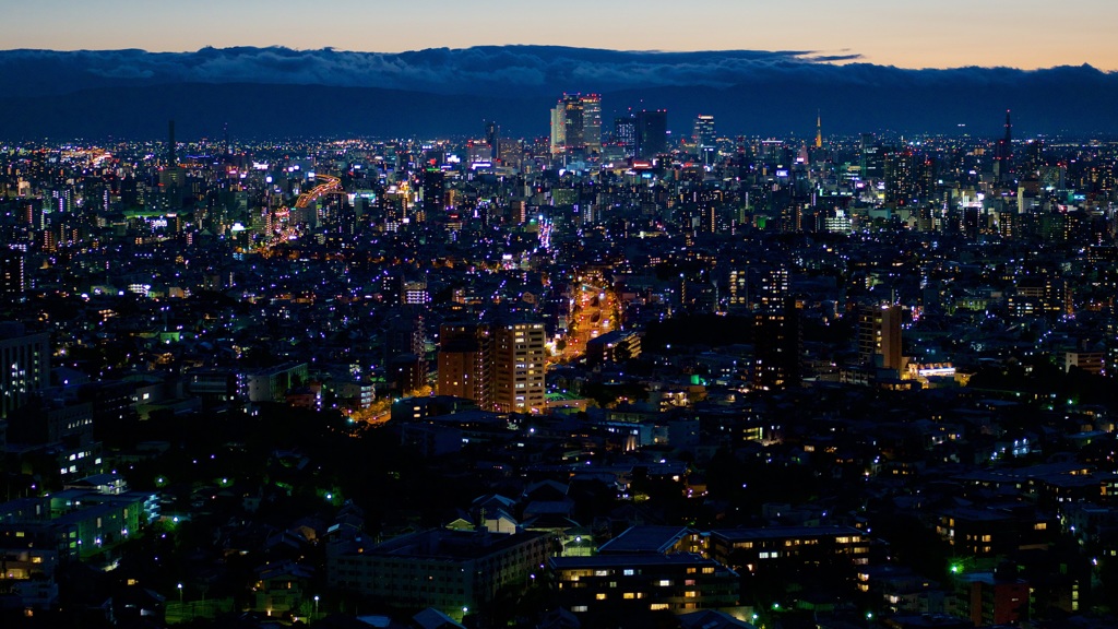 名古屋の夜景