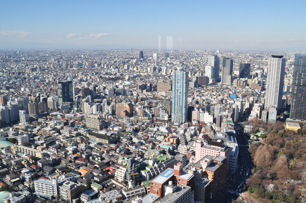 新宿区の風景