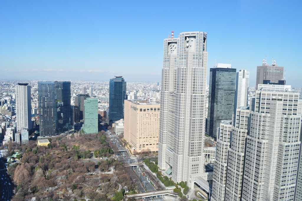 新宿区の風景