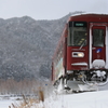 長良川鉄道雪景色